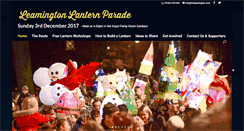 Desktop Screenshot of leamingtonlanternparade.co.uk